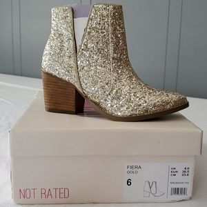 Glitter Bootie